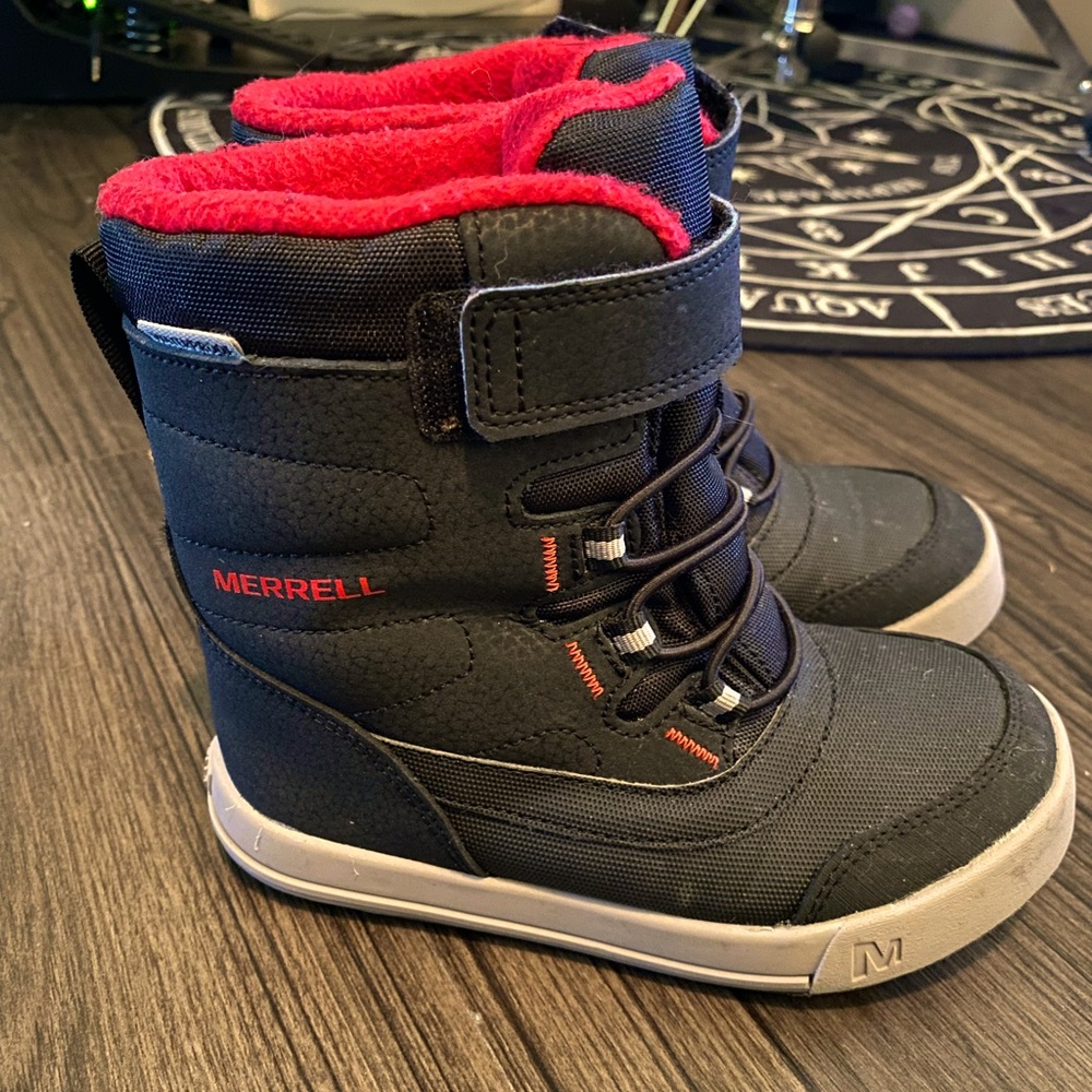 Merrell unisex-child Snow Storm Waterproof Boots